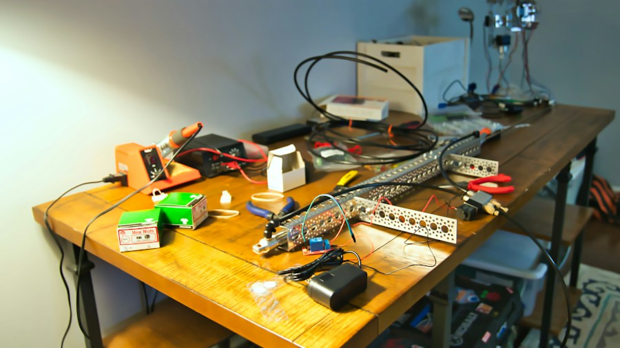 Kobalt Follows Ryobi with New Tabless Batteries: What Shoppers Should Know 2 battery charging workbench