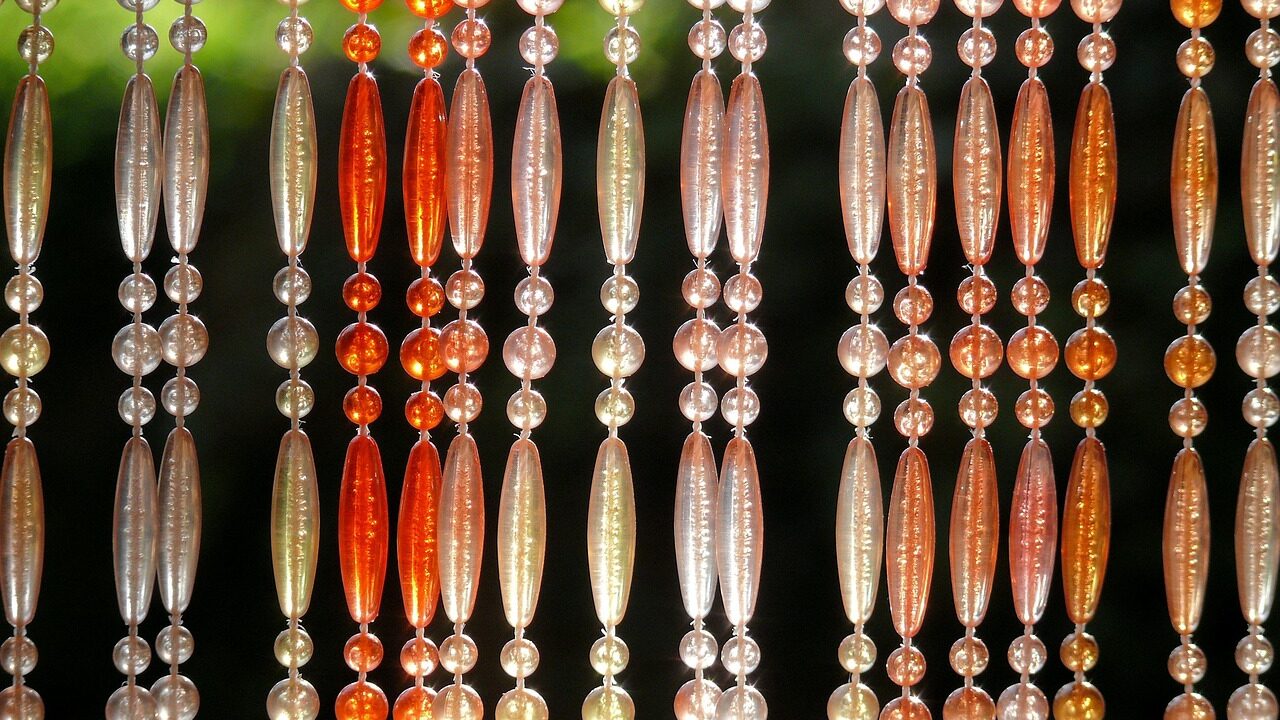 Create Custom Beaded Curtains for Just a Few Dollars