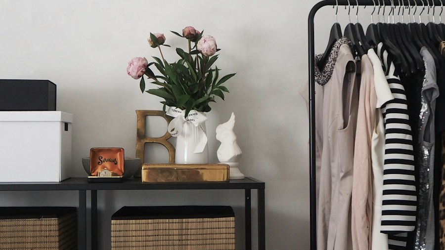 bedroom storage baskets shelving