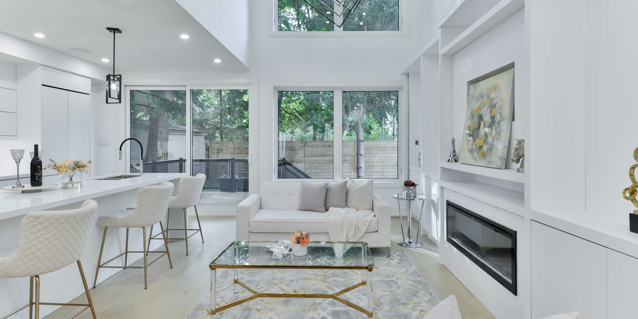 Southern California Home Renovation Removes Old Wallpaper to Create a Bright Airy Space That Feels Twice as Large