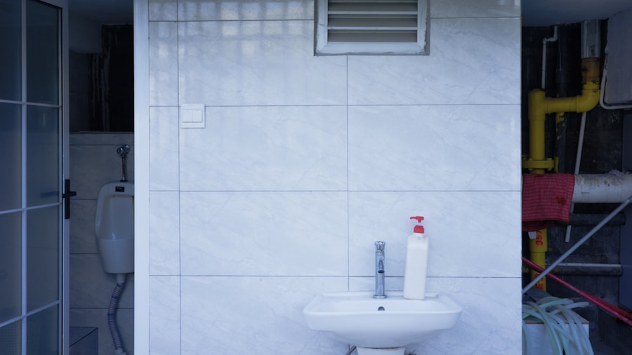 chemical off-gassing bathroom ventilation