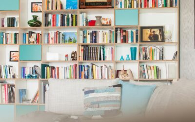 Colored Bookshelf Trend Transforms Home Design