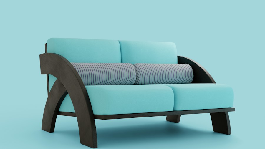 Smart Furniture Choices Turn Rental Living Room Into Creative Retreat 2 compact loveseat living room furniture