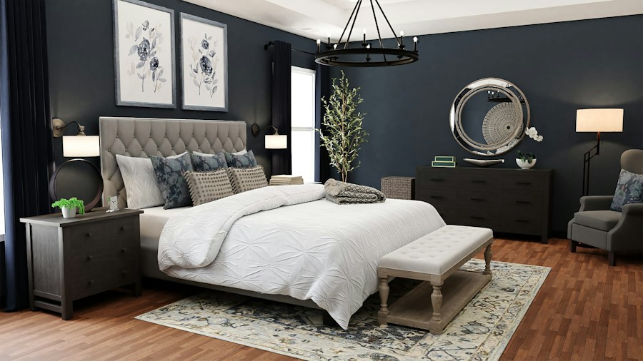 Venus Williams Launches Crate and Barrel Furniture Collection: What Shoppers Need to Know 2 contemporary bedroom with upholstered furniture