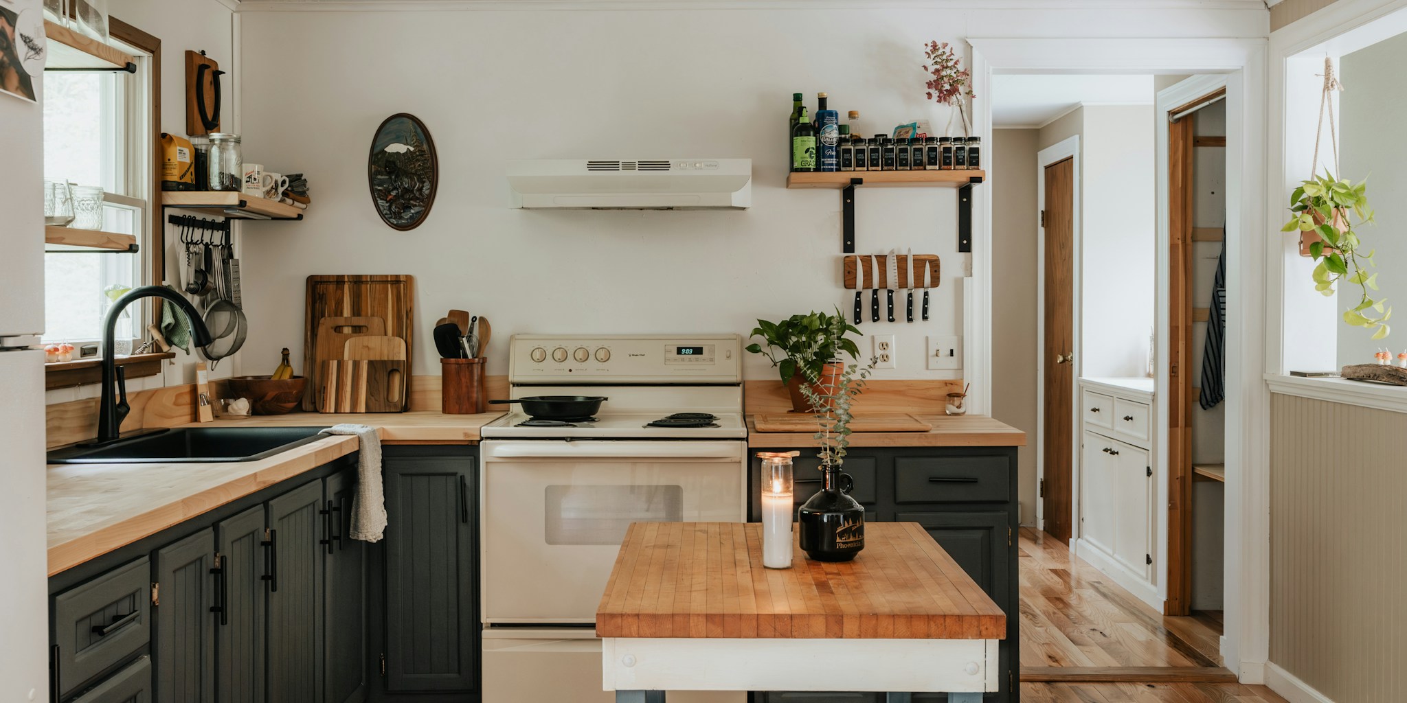 How Paint Color Transformed a Tiny Kitchen for $300