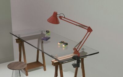 Designer Desk Lamp with Edge Clamp Gains Attention for Solving Space Problems