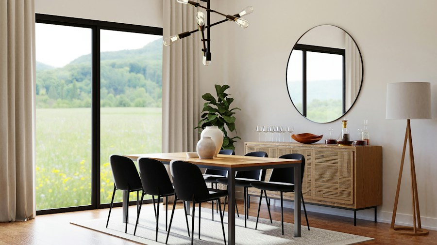 Designer Sarah Sherman Samuel Drops Bold New Furniture Collection: What Shoppers Need to Know 2 dining table contrast modern traditional elements