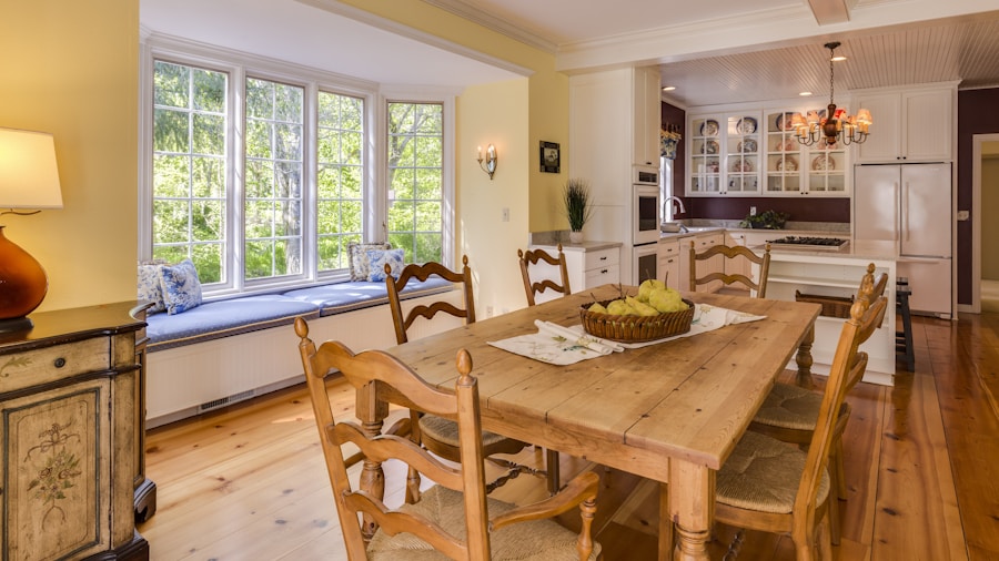 7 Furniture Tips for Making the Most of a Small Kitchen Space 1 dining table in kitchen space