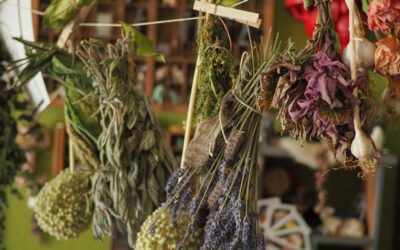 Hanging Dried Herbs From Your Curtain Rod Is the Latest Home Decor Trend for Fall