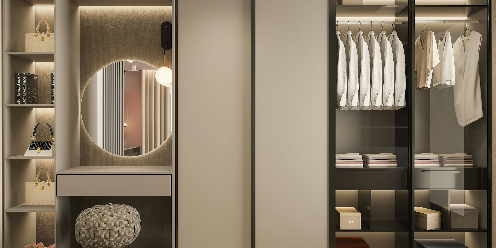 IKEA Closet Becomes Design Focal Point