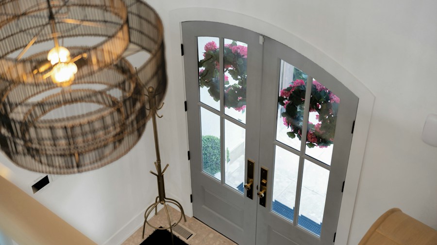 Floor Lamp with Shelves at Walmart Solves Storage and Lighting Problems for Shoppers 2 entryway lighting and organization