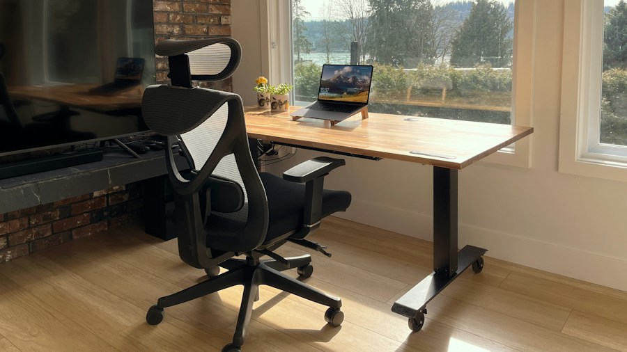 ergonomic workspace home office