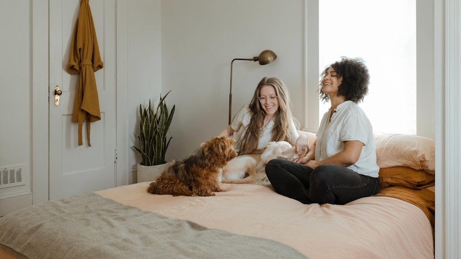 family adjusting home temperature comfort