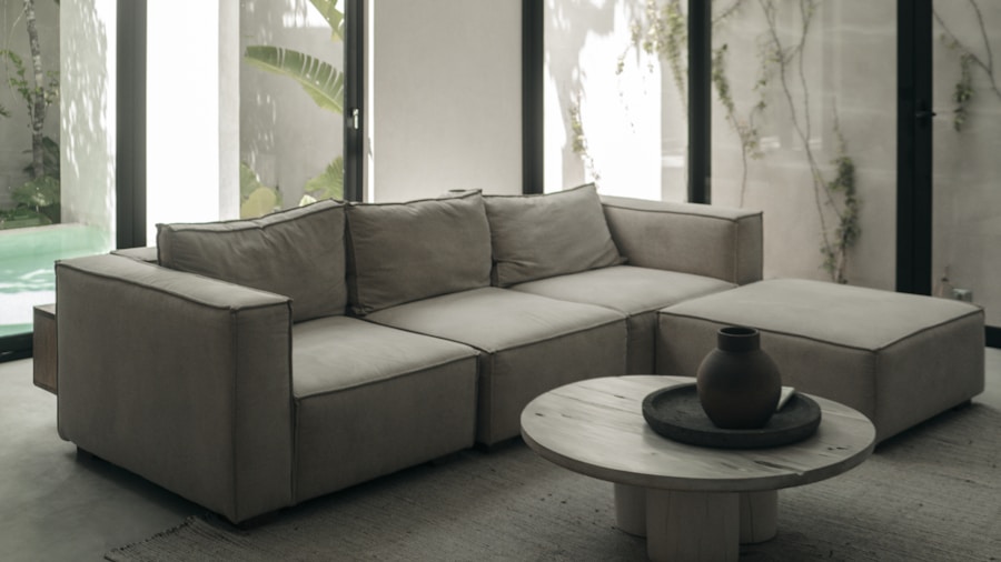 family relaxing modular sectional