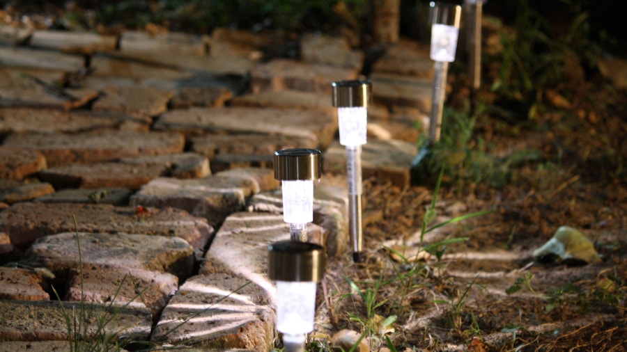 flexible solar lights pathway