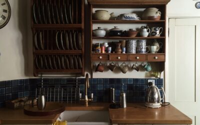 Dark Paint Unexpectedly Expands Small Kitchen