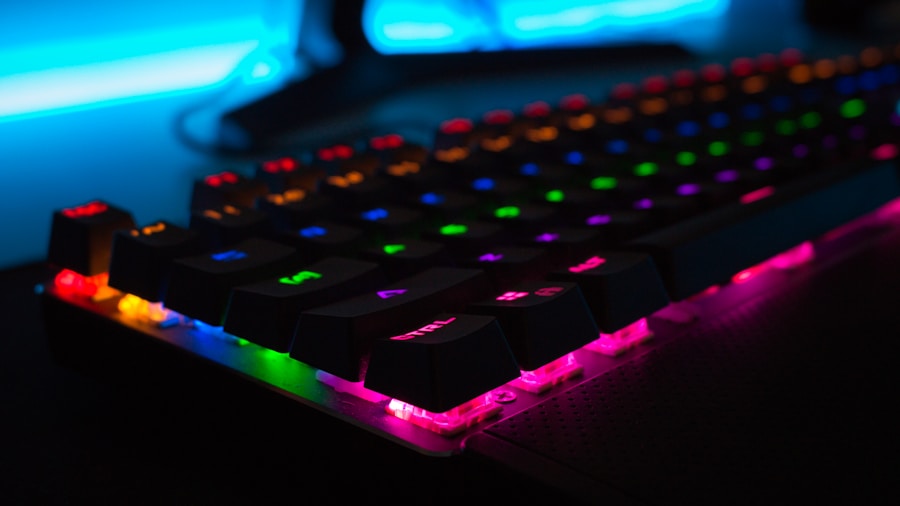 7 Tips for Choosing the Right Mechanical Keyboard Switch Type 1 gaming computer setup with keyboard