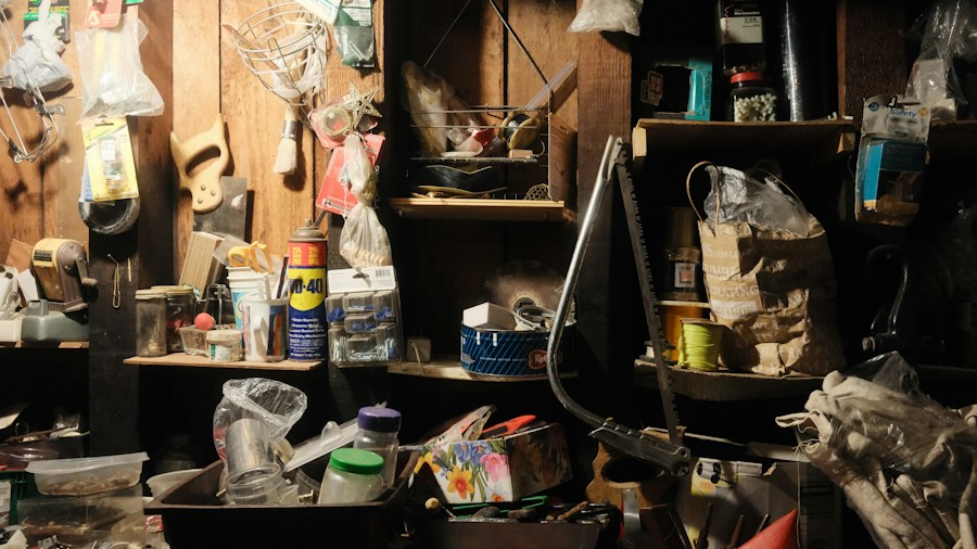 garage workspace organization