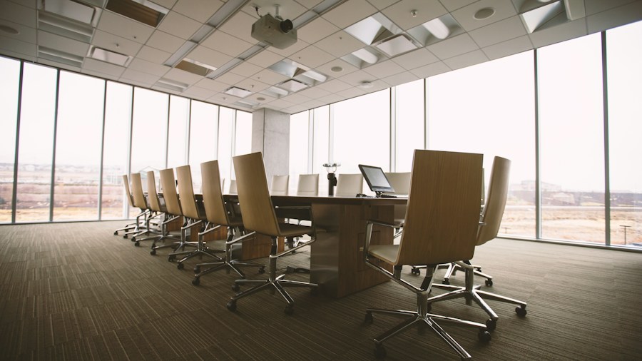 government building interior conference room