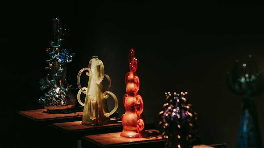 Candles Are Becoming Dining Table Centerpiece Art: What Shoppers Should Know About the Design Revolution 1 hand blown glass candle sculpture