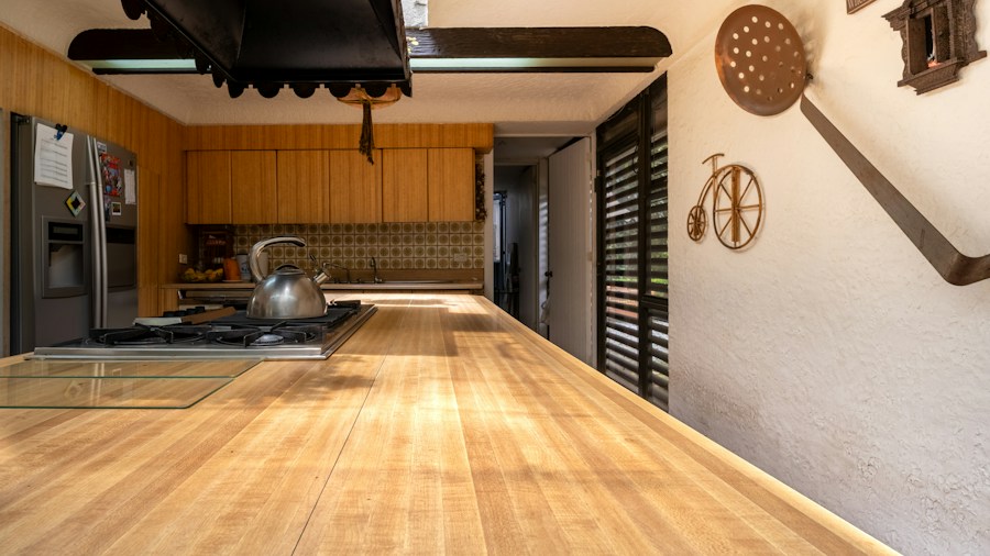 New 25-Foot Motorhome with Integrated Home Office Launches for 2027 Buyers 2 kitchen galley countertop cooking area