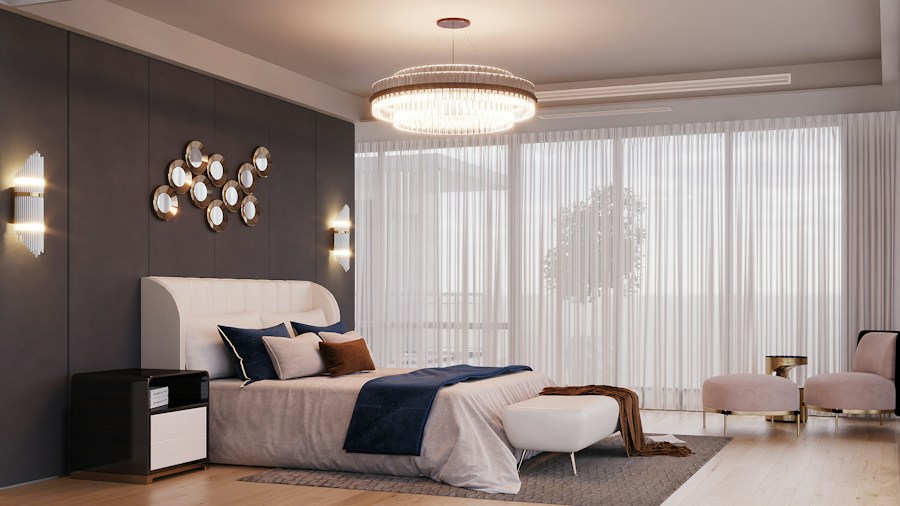 7 Tips for Choosing and Using Curtains to Transform Any Room 1 layered sheer and opaque curtains bedroom
