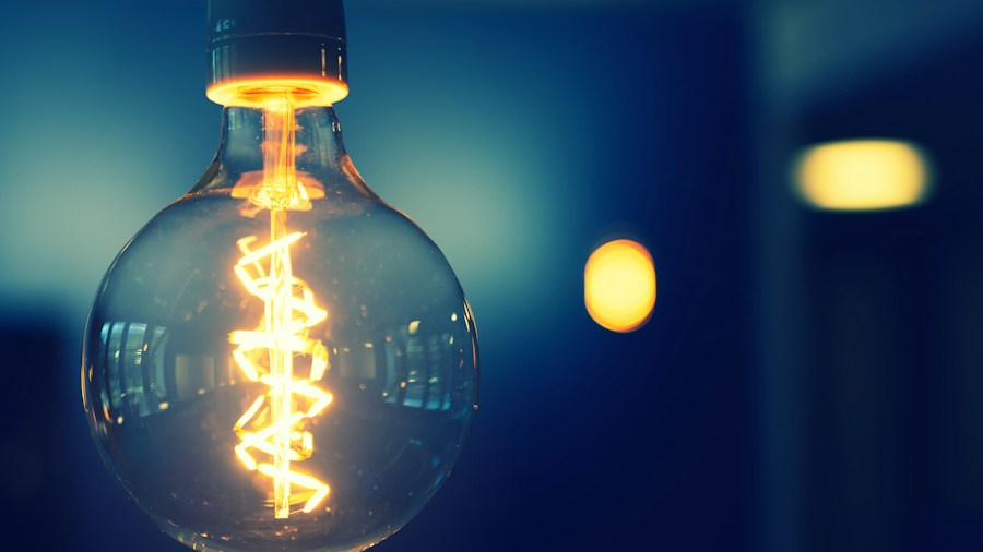 Traffic Cone Light Fixture Trend Sparks Budget DIY Opportunity for Home Decor Shoppers 2 LED light bulb warm glow