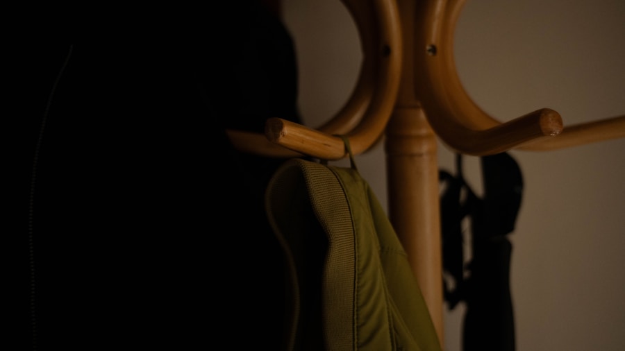 living room entryway coat stand storage