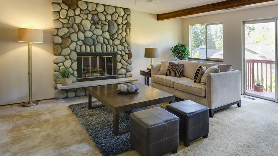 5 Ways to Use an IKEA Stool Beyond Basic Seating 1 living room with stacked ottomans