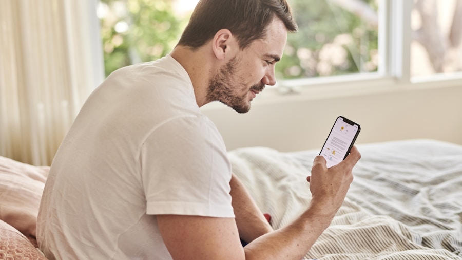 Sleep Tracker Accuracy Lawsuit: What Buyers Need to Know Before Buying 2 man reviewing sleep data phone