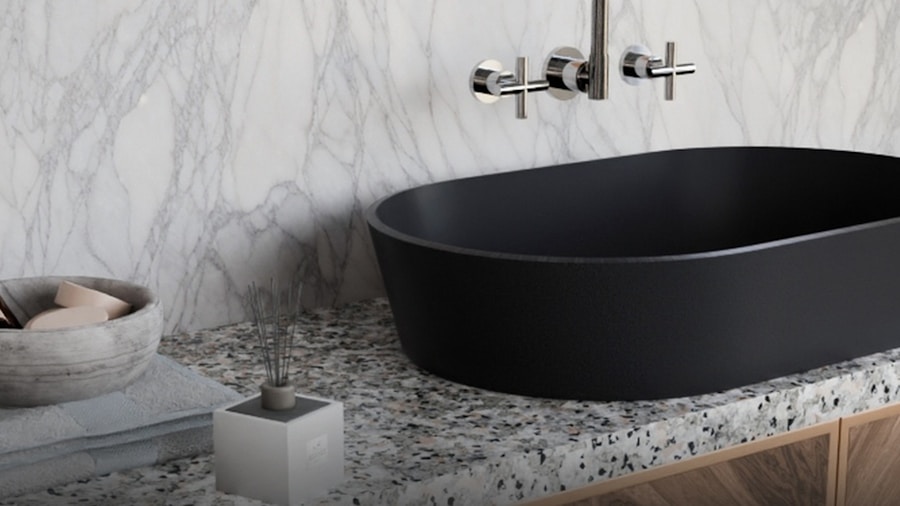 IKEA NISSAFORS Cart for $25 Transforms Bathroom Storage and Shoppers Are Taking Notice 2 matte black bathroom organizer