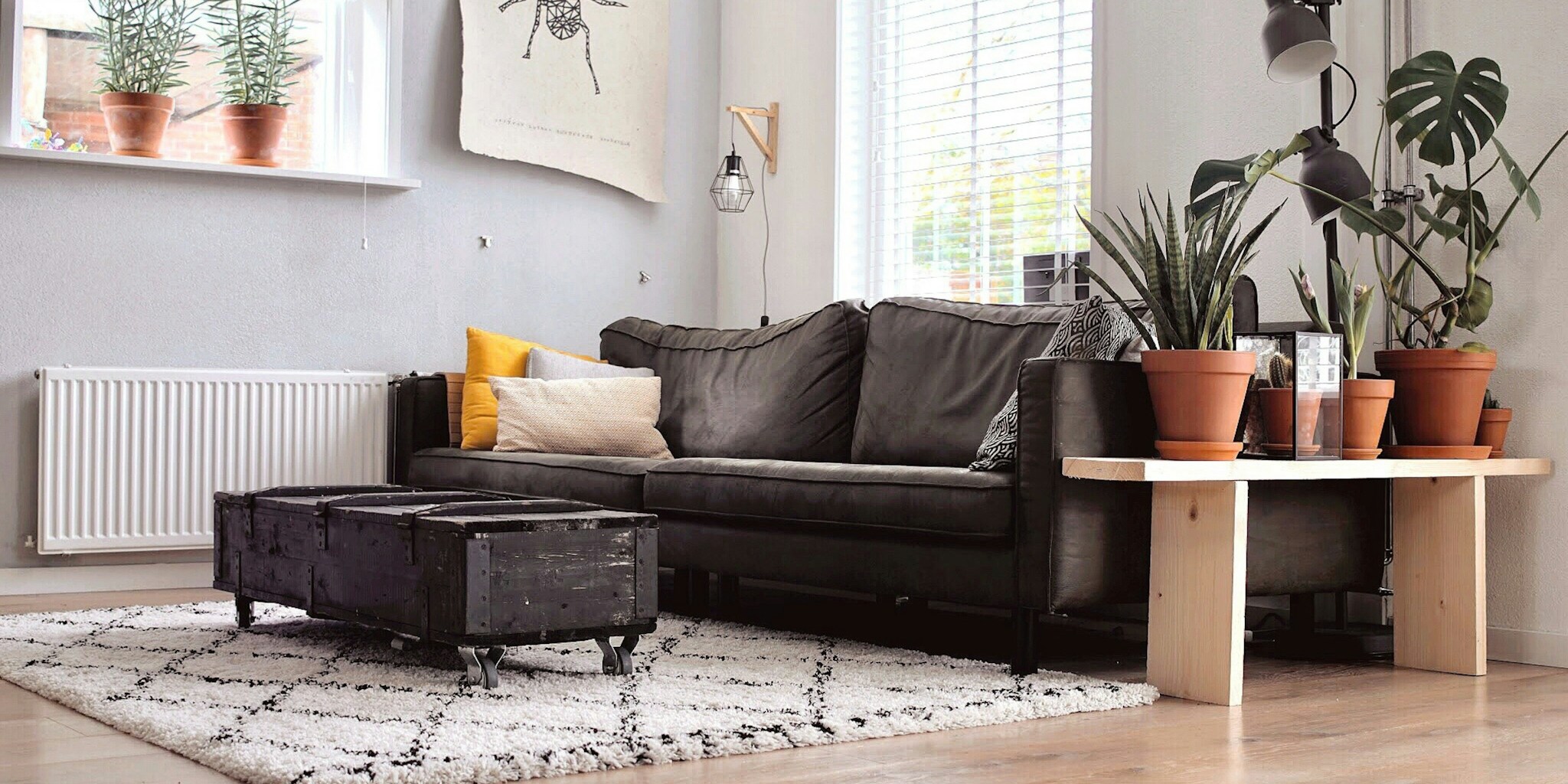 Designer Trash Bin Solves the Living Room Clutter Problem Shoppers Have Long Ignored