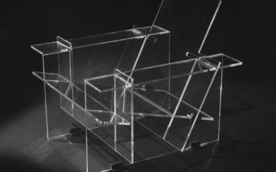 Acrylic Folding Chair Reinvents Modern Furniture Design