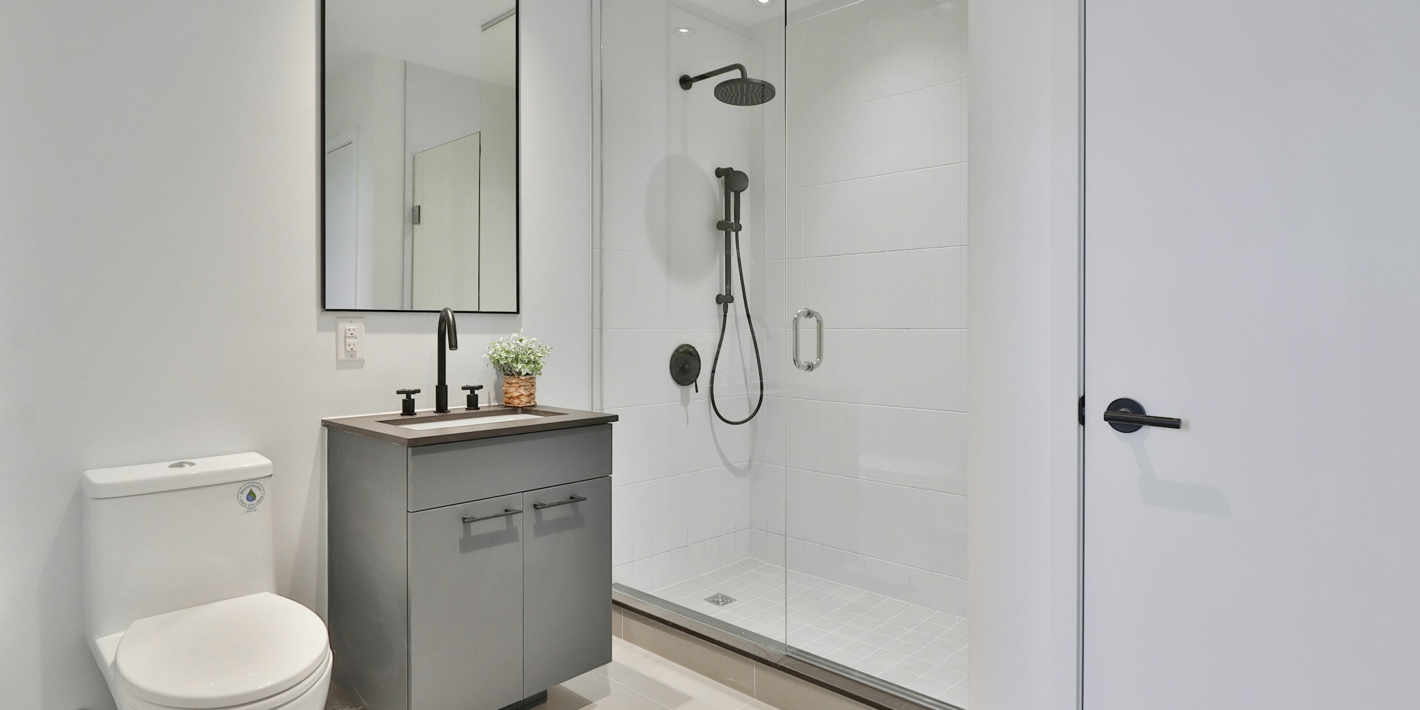 Shower Doors Now Offer Built In Storage