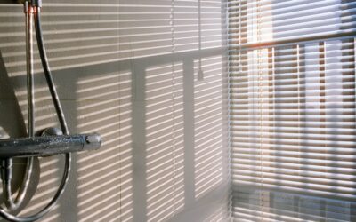 Cellular Shades Beat Traditional Bathroom Curtains