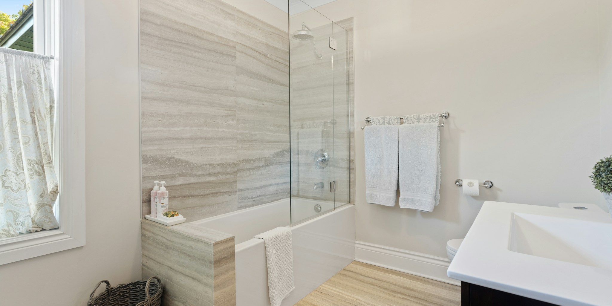 Shower Curtain Trends Shift to Natural, Calming Designs