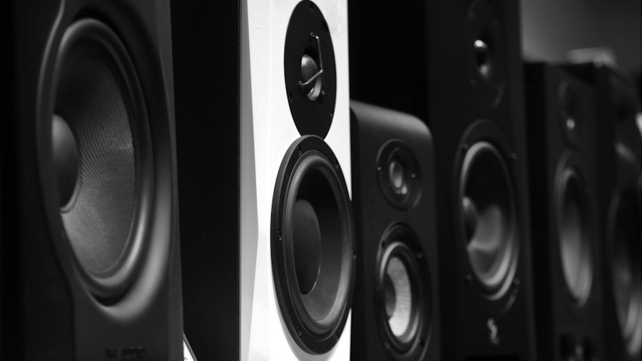 modern connected speaker system