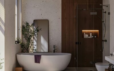 Corner Shower Curtain Rod Solves Layout Challenges