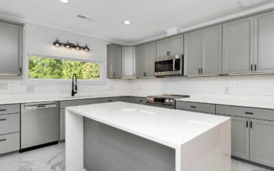 Paint Color Transforms Dated 2000s Kitchen into Modern Scandinavian Space for Budget Price