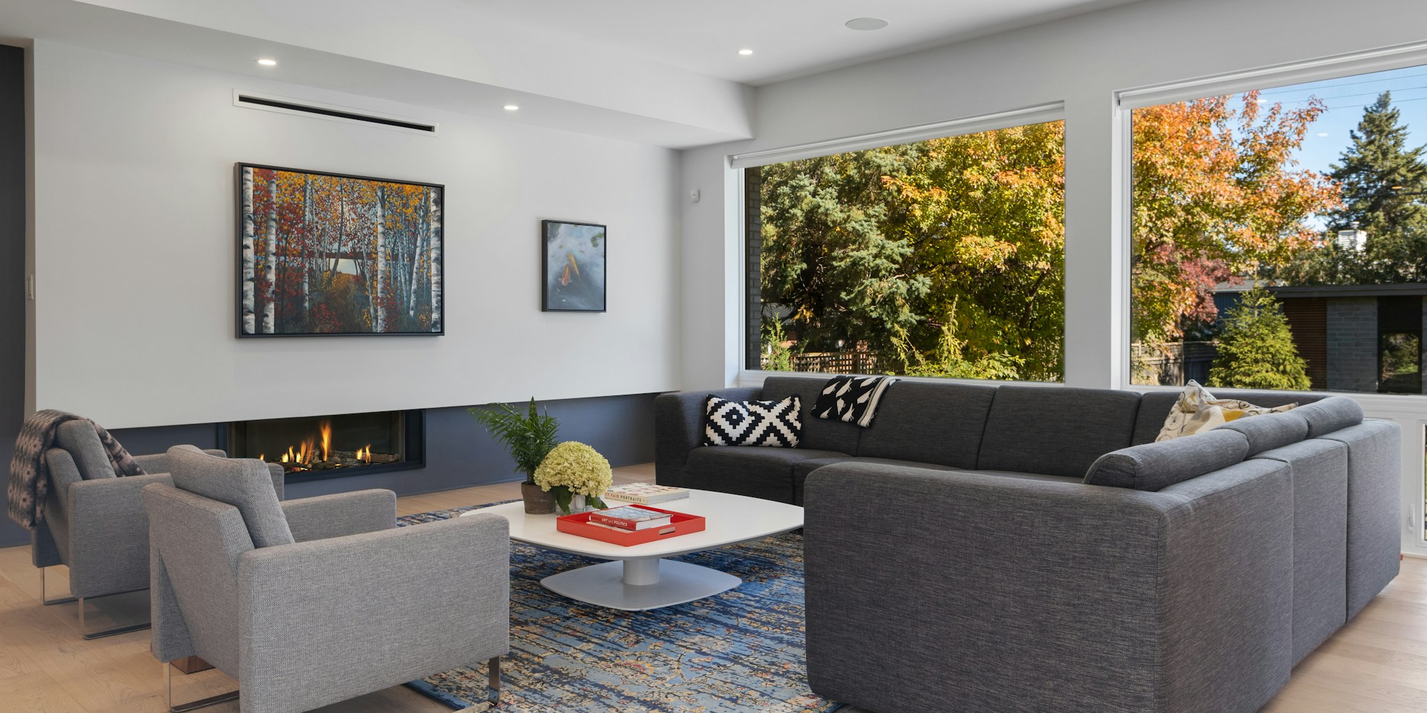 Furniture Arrangement Trend Takes Off: Why Shoppers Are Placing Sofas Below Their TVs