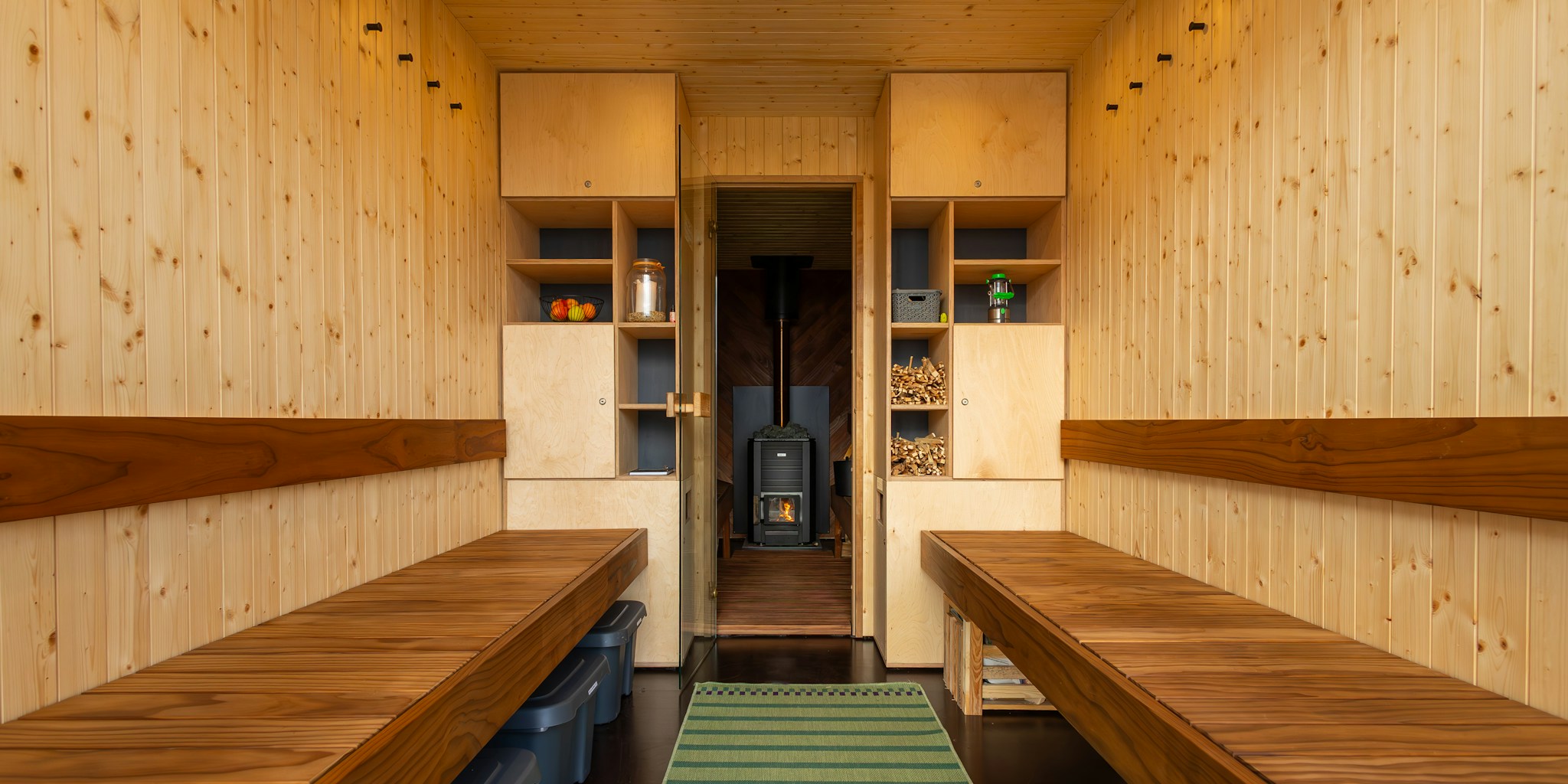 Container Cabin Shows Furniture Designers the Small-Space Solution