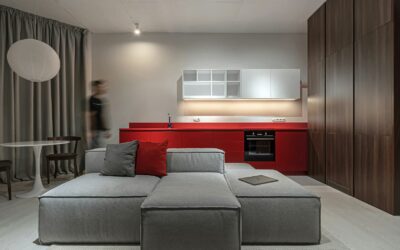 Burrow Sofa Eliminates Need for Coffee Table