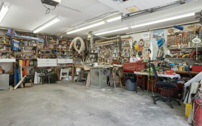 Craftsman White and Grey Garage Cabinet Transforms Workshop Storage