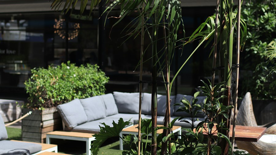 Walmart Launches Dual Purpose Wicker Storage Furniture That Shoppers Are Buying in Pairs 1 modern patio seating area