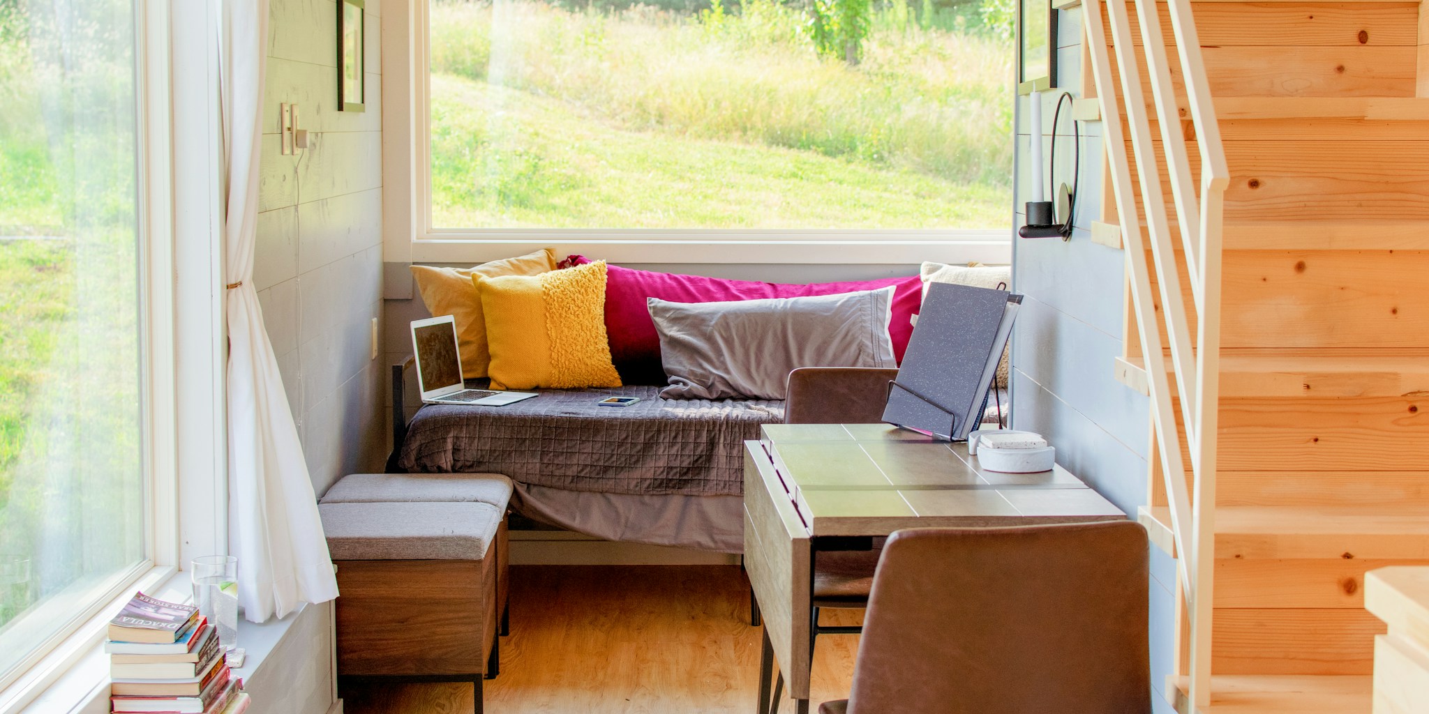 Tiny Home Seating Design Reshapes Compact Living Approach