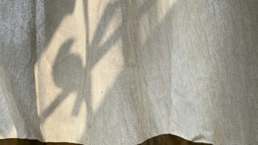 natural linen curtains sunlight
