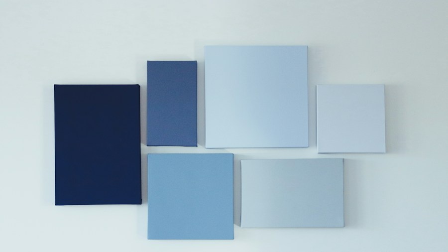 navy wall paint color samples