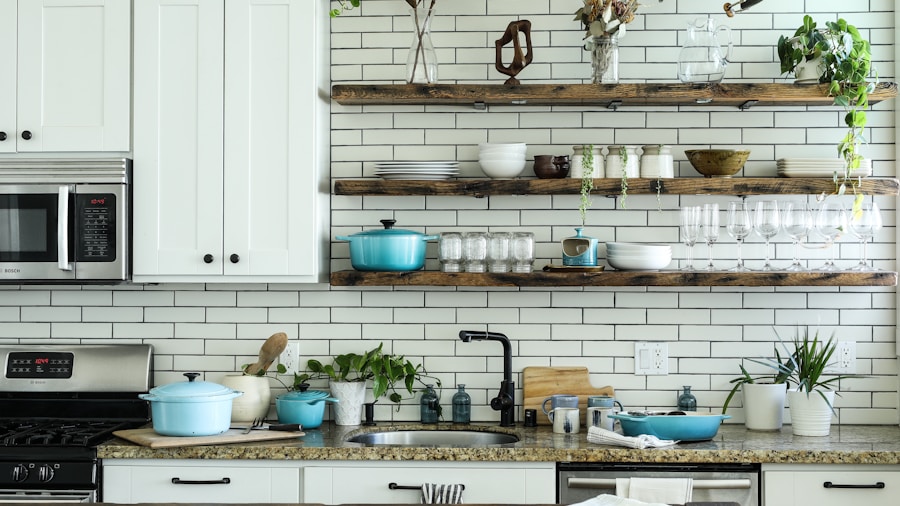 West Elm Partners with Russ and Daughters for Historic NYC Tableware Collection 2 open kitchen shelving styling