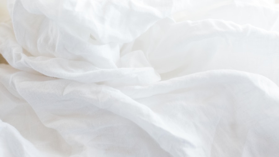 IKEA Fall Bedding Launch: What Shoppers Need to Know About the Affordable Organic Cotton Option 1 organic cotton duvet texture detail