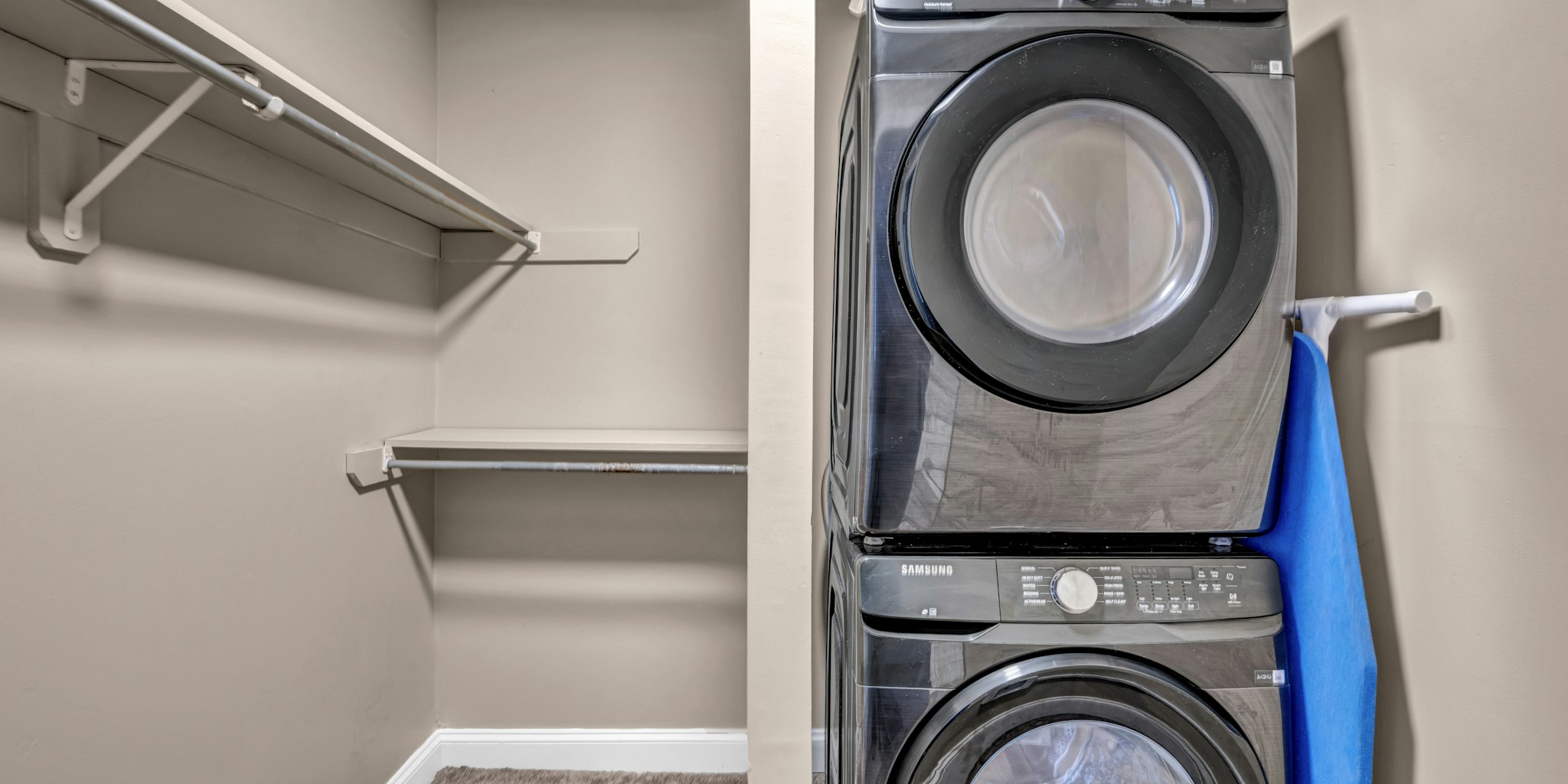 Transform Your Tiny Laundry Closet for Under 50 Dollars